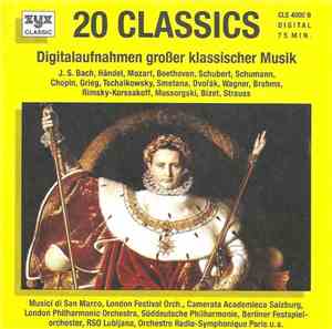 Various - 20 Classics - Digitalaufnahmen Großer Klassischer Musik