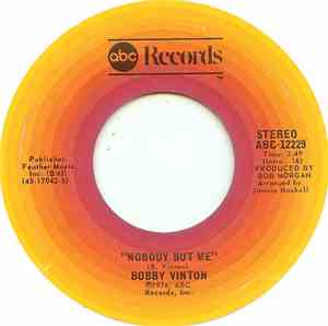 Bobby Vinton - Nobody But Me
