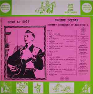 George Morgan  - Country Souvenirs Of The 1950's