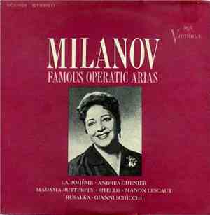 Milanov - Milanov Famous Operatic Arias
