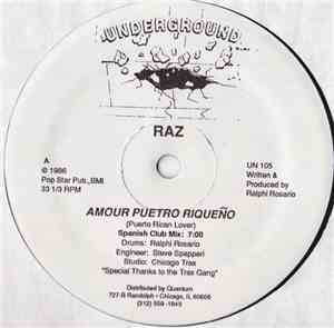 Raz - Amour Puetro Riqueño (Puerto Rican Lover)