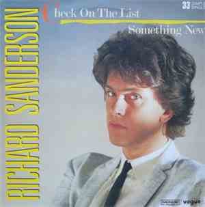 Richard Sanderson - Check On The List / Something New