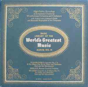 Tchaikovsky, Berlioz, Brahms - Basic Library Of The World's Greatest Music  ...