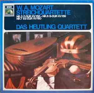 W.A. Mozart - The Heutling Quartet - Streichquartette Nr.5 F-dur KV 158- Nr ...