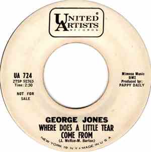 George Jones  - Where Does A Little Tear Come From