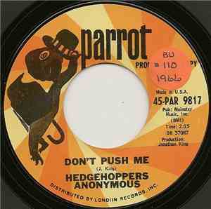Hedgehoppers Anonymous - Don't Push Me