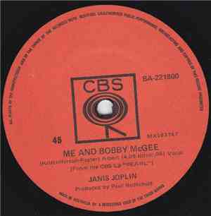 Janis Joplin - Me And Bobby McGee / Half Moon