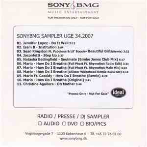 Various - Sony BMG Sampler Uge 34.2007