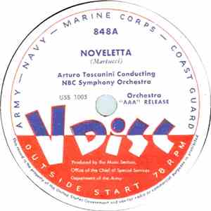 Arturo Toscanini Conducting NBC Symphony Orchestra / Jascha Heifetz Orchest ...