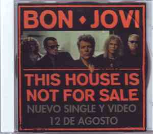 Bon Jovi - This House Is Not For Sale