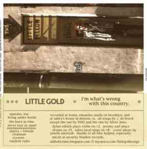 Little Gold - I'm What's Wrong With This Country