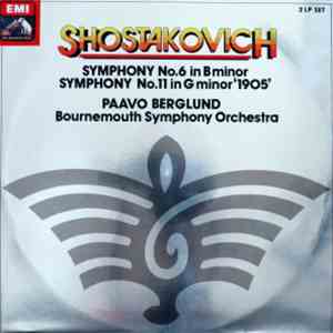 Shostakovich, Paavo Berglund, Bournemouth Symphony Orchestra - Symphonies N ...