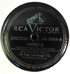 The Page Cavanaugh Trio - Daddy-O / That's The Way He Does It