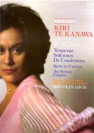 Mozart - Kiri Te Kanawa, London Symphony Orchestra & Chorus, Sir Colin Davi ...