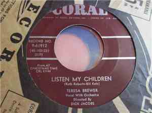 Teresa Brewer - Listen My Children