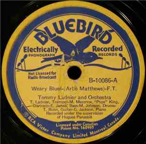 Tommy Ladnier And Orchestra - Weary Blues / Ja Da