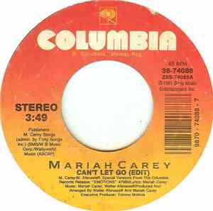 Mariah Carey - Can't Let Go