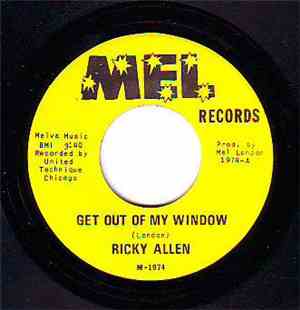Ricky Allen - Get Out Of My Window / Help Me Moma