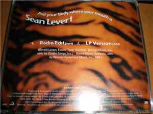 Sean Levert - Put Your Body Where Your Mouth Is