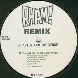 Chapter And The Verse - All This And Heaven Too (Remix)