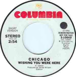 Chicago  - Wishing You Were Here