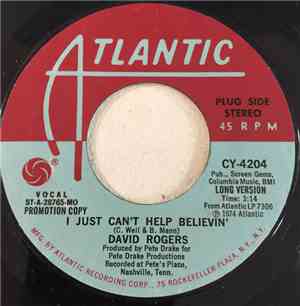 David Rogers  - I Just Can't Help Believin'
