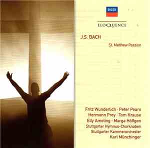 Johann Sebastian Bach, Stuttgarter Kammerorchester, Karl Münchinger - Matth ...