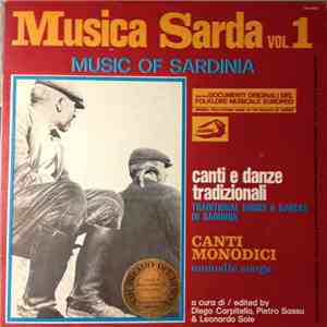 Various - Musica Sarda Vol. 1 (Music Of Sardinia) - Canti E Danze Tradizion ...