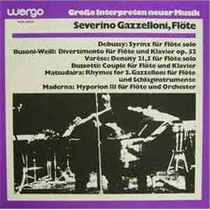 Severino Gazzelloni - Flöte