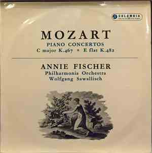 Annie Fischer, Philharmonia Orchestra, Wolfgang Sawallisch - Mozart - Piano ...