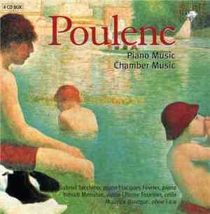 Poulenc ,  Gabriel Tacchino, Jacques Février ,  Yehudi Menuhin ,  Pierre Fo ...