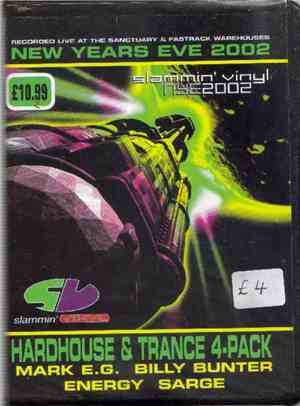 Various - Slammin' Vinyl  Hard House & Trance 4-Pack NYE 2002