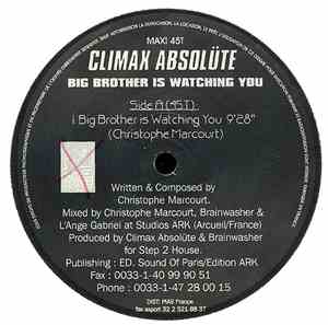 Climax Absolüte / Disturbed Genitals - Big Brother Is Watching You / Haloge ...