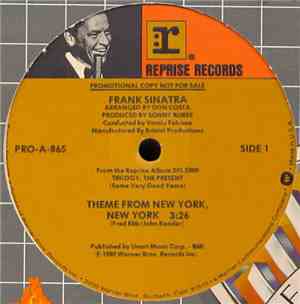 Frank Sinatra - Theme From New York, New York