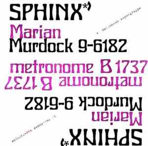Sphinx - Marian