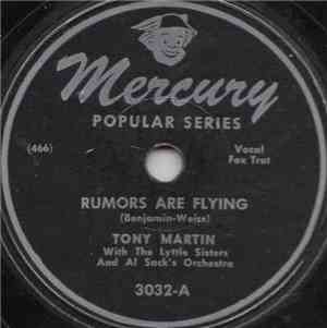 Tony Martin  With The Lyttle Sisters And Al Sack's Orchestra - Rumors Are F ...