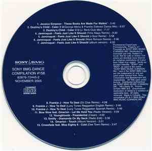 Various - Sony BMG Dance Compilation #158
