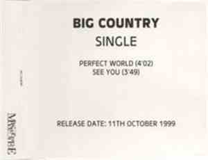 Big Country - Perfect World/ See You