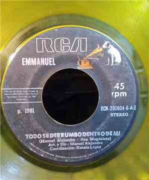Emmanuel - Todo Se Derrumbó Dentro De Mi / Tengo Mucho Que Aprender de Ti