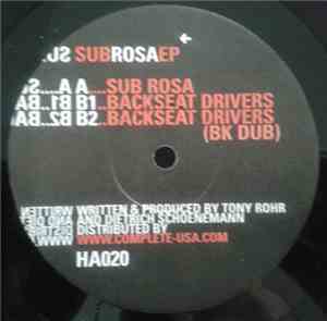 Side Three - Sub Rosa EP