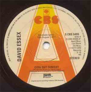 David Essex - Cool Out Tonight / Yesterday In L.A.
