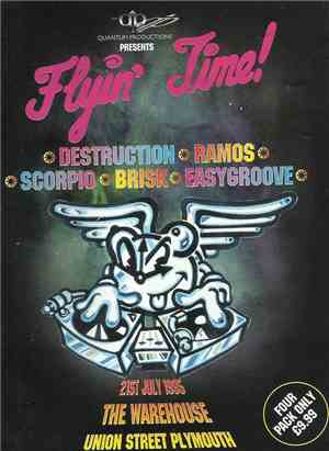 DJ Destruction , Ramos, DJ Scorpio, Brisk, DJ Easygroove - Flyin' Time!