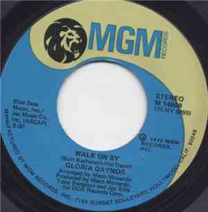 Gloria Gaynor - Walk On By / Real Good People