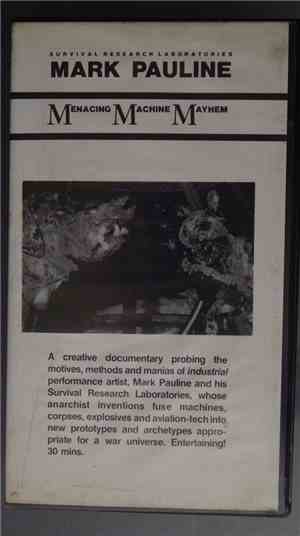 Survival Research Laboratories - Menacing Machine Mayhem