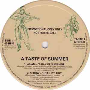 Various - A Taste Of Summer