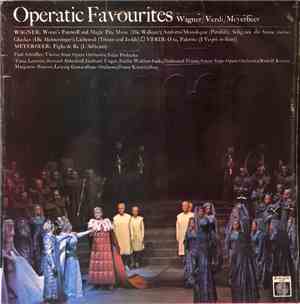 Wagner, Verdi, Meyerbeer , Conducted By Felix Prohaska, Rudolf Kempe, Vienn ...