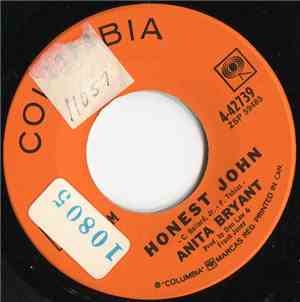 Anita Bryant - Our Winter Love / Honest John