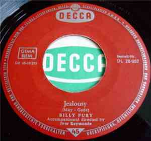 Billy Fury - Jealousy / Open Your Arms