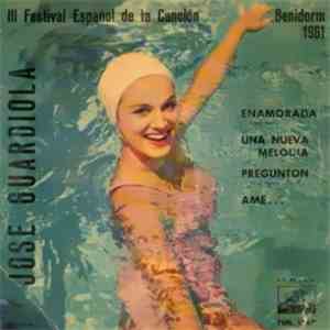 José Guardiola - III Festival Español De La Canción . Benidorm, 1961