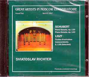 Sviatoslav Richter, Schubert, Liszt - Piano Sonatas, Op. 120 & 143 /  Etude ...